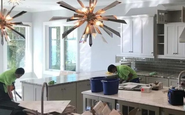 Dịch vụ Vệ sinh nhà sau xây dựng