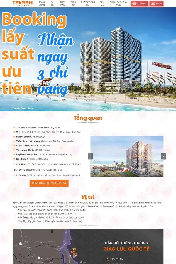 Căn hộ Takashi Quy Nhơn