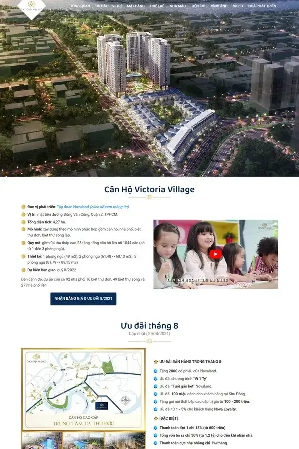 Căn hộ Victoria Village