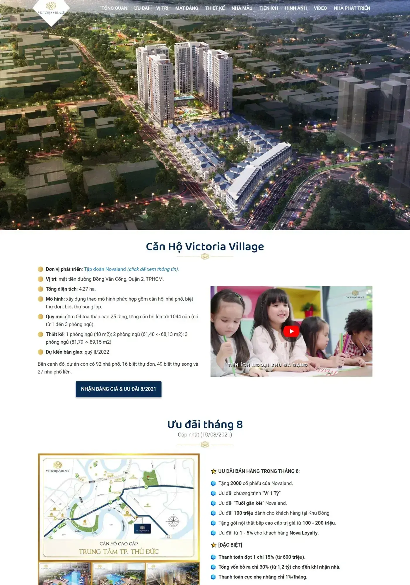 Căn hộ Victoria Village