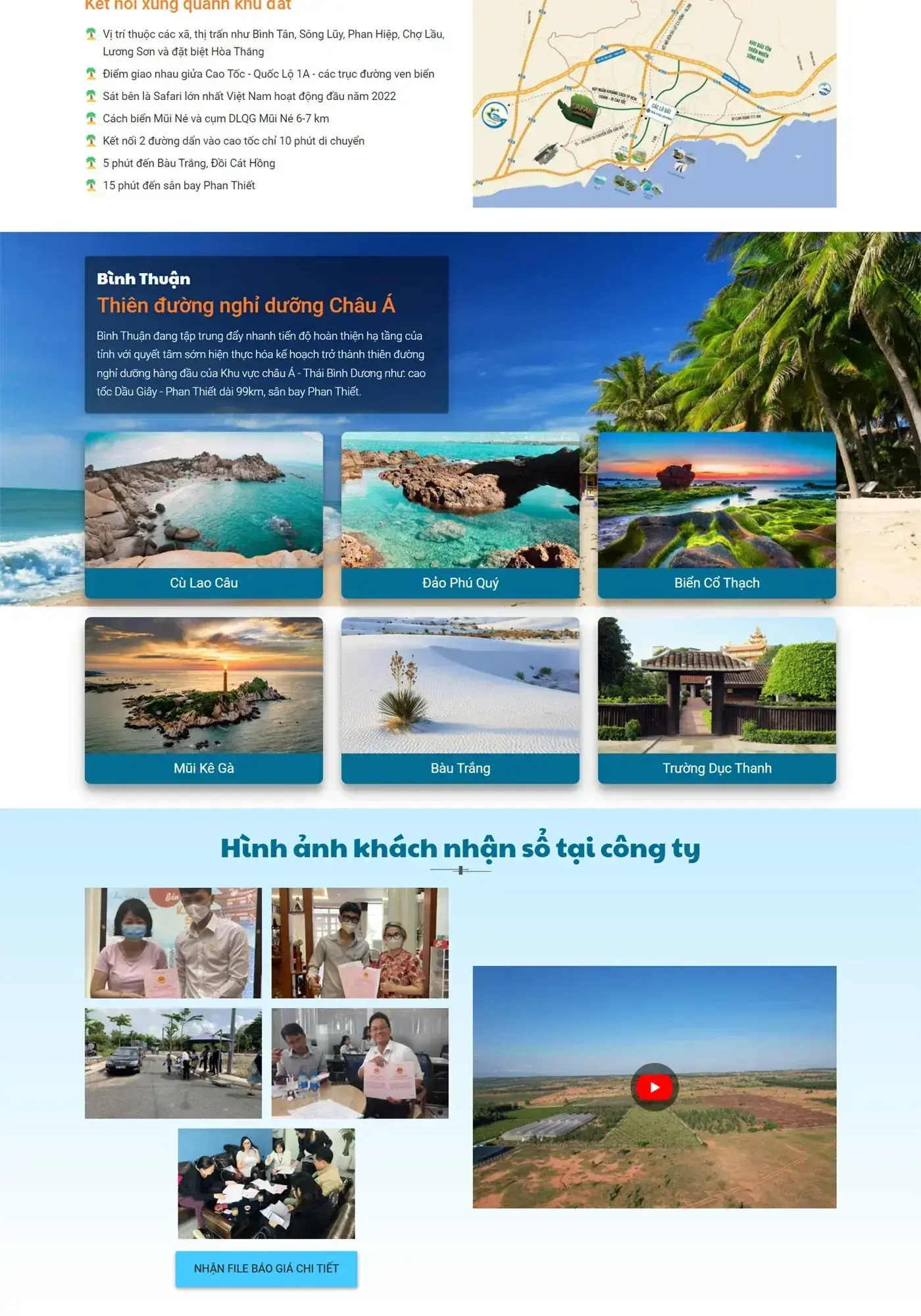 Đất nền Bình Thuận