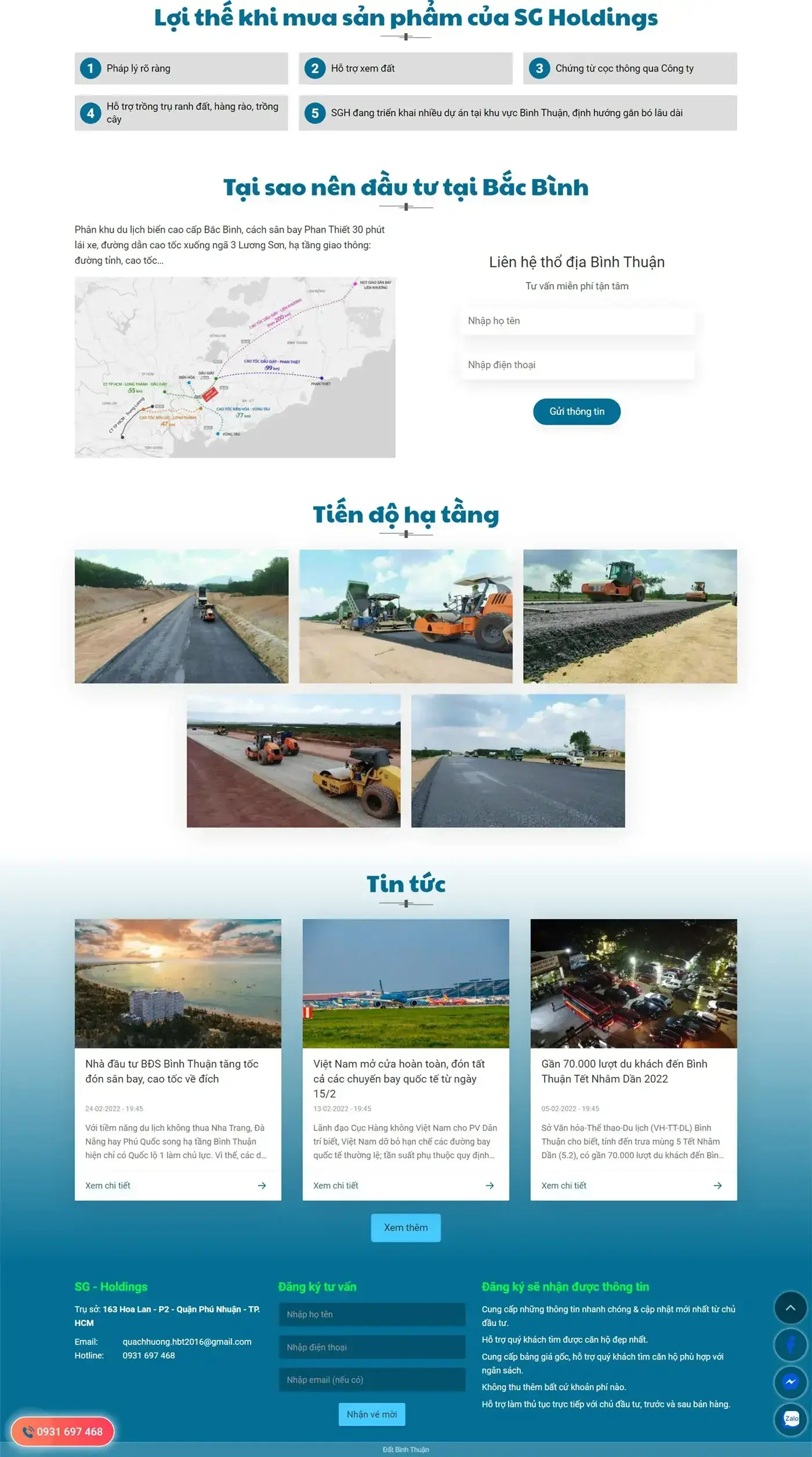 Đất nền Bình Thuận