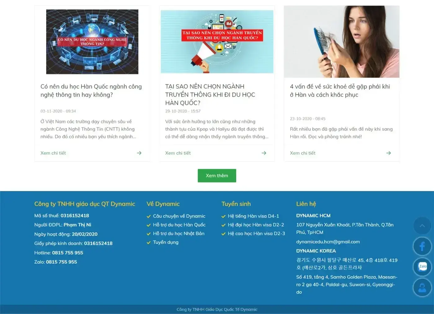 Tư vấn du học Dori