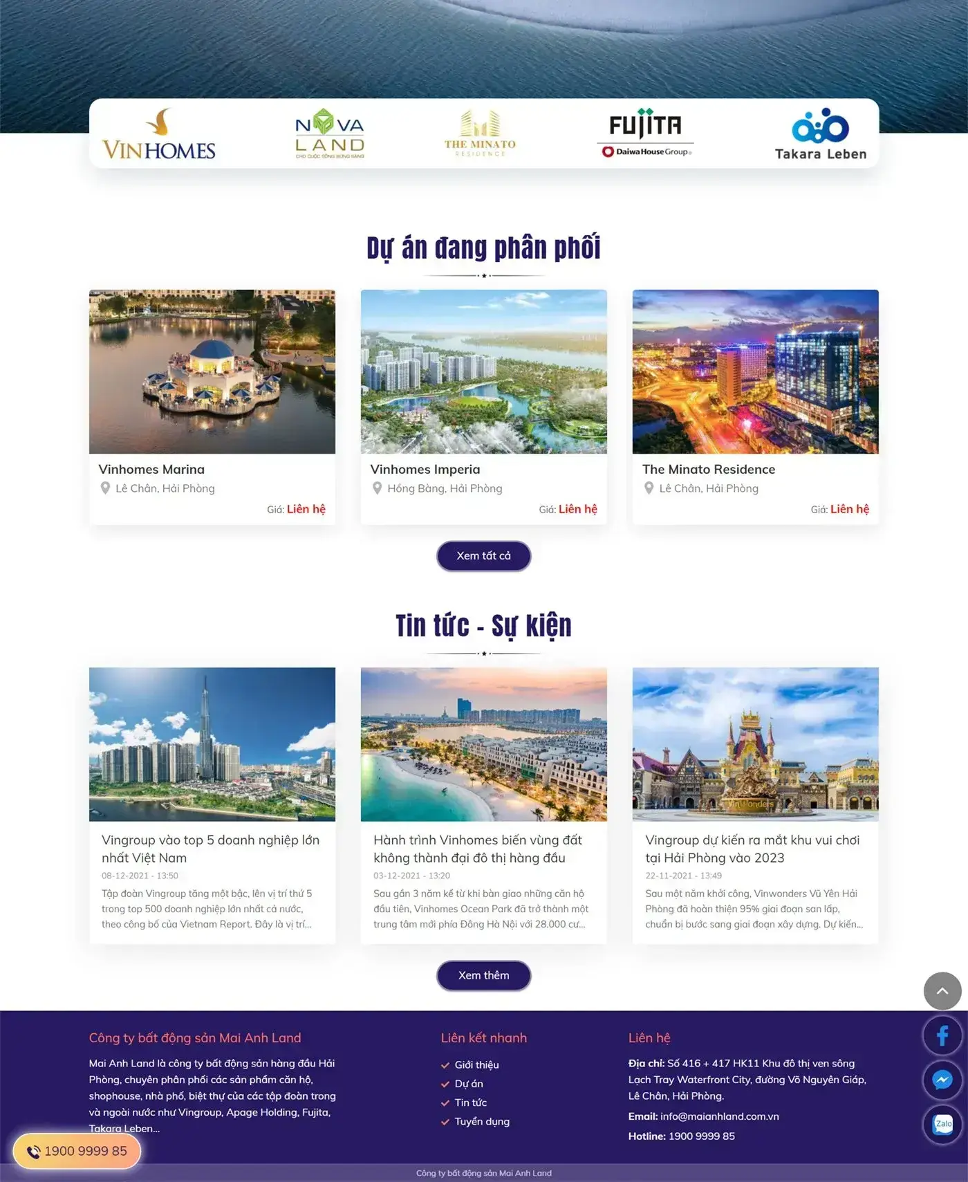 Công ty BĐS Mai Anh Land