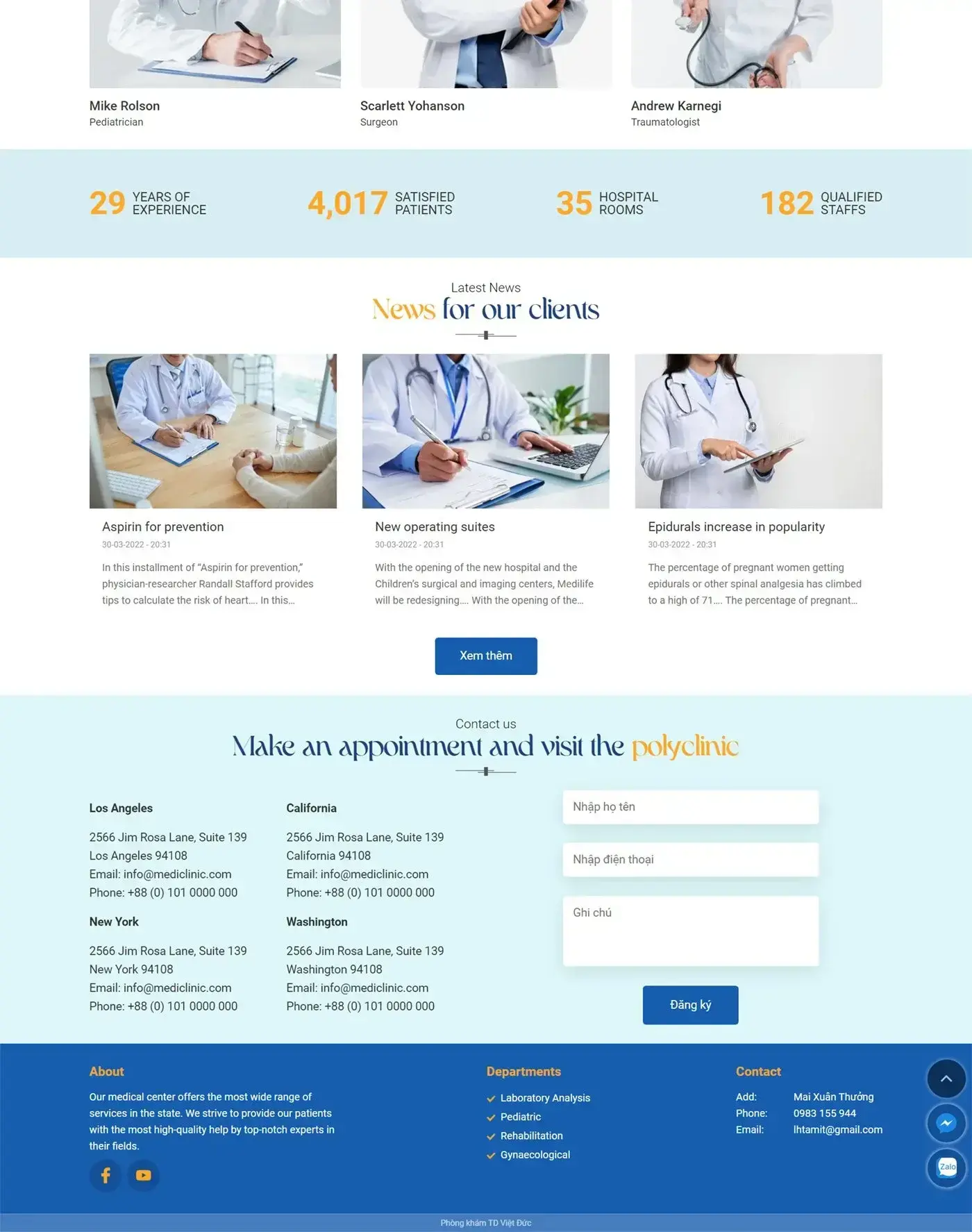 Phòng khám TD Việt Đức