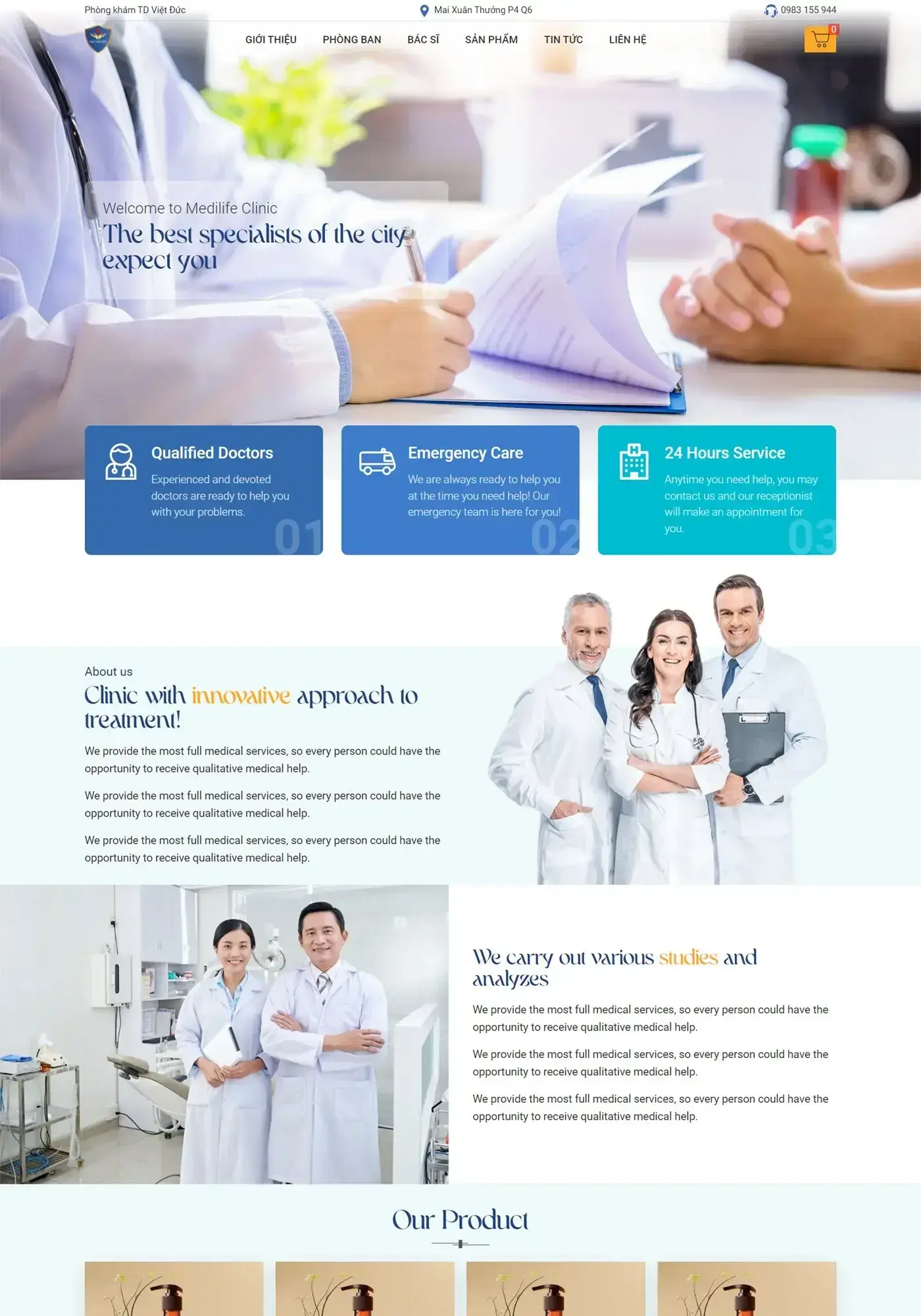 Phòng khám TD Việt Đức