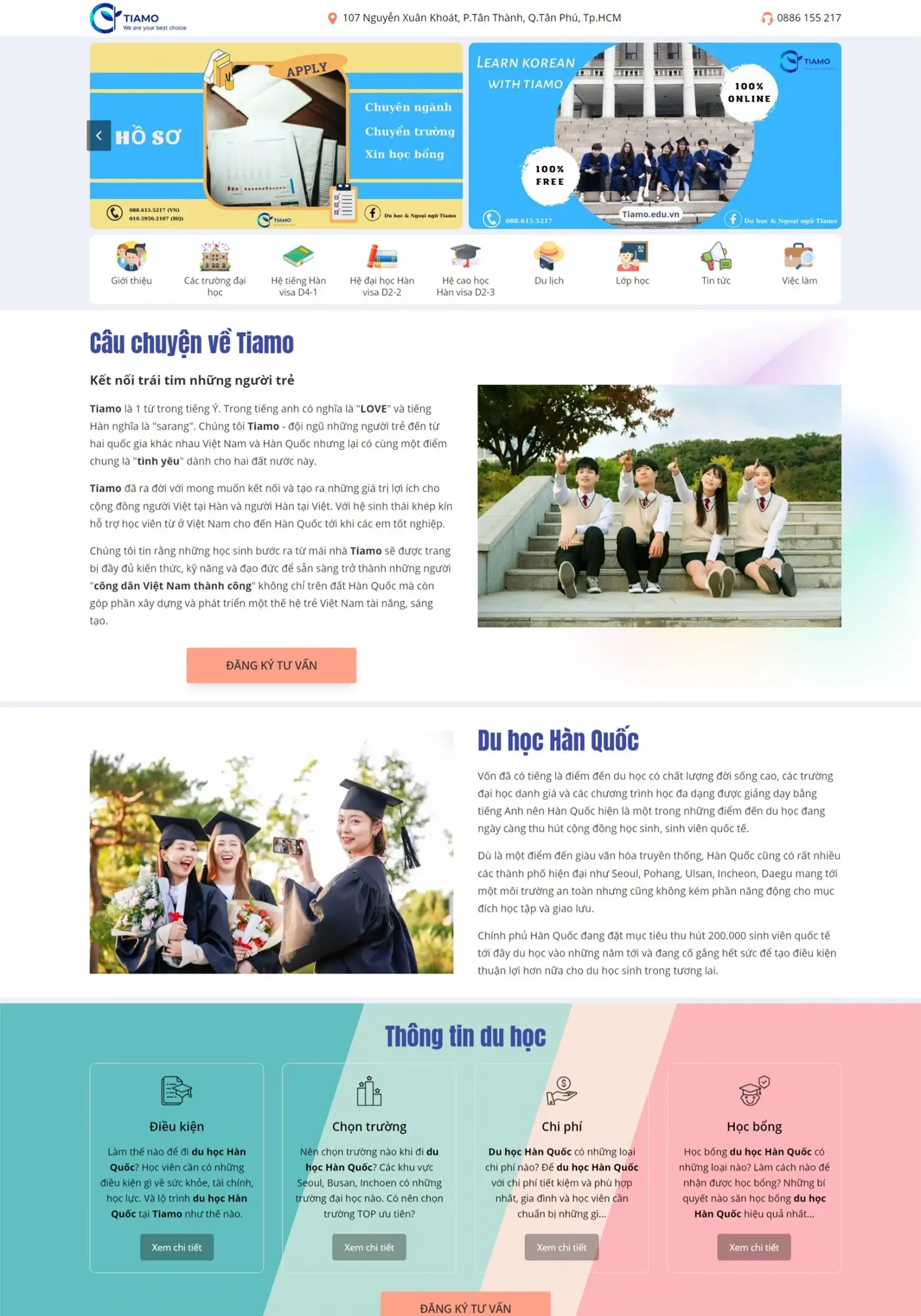 Tư vấn du học Tiamo