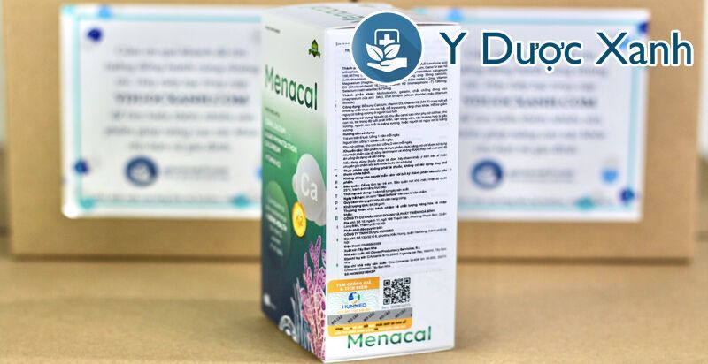 menacal, 60 viên, viên uống hỗ trợ xương khớp, chắc xương cho trẻ em trên 6 tuổi, người lớn của tây ban nha