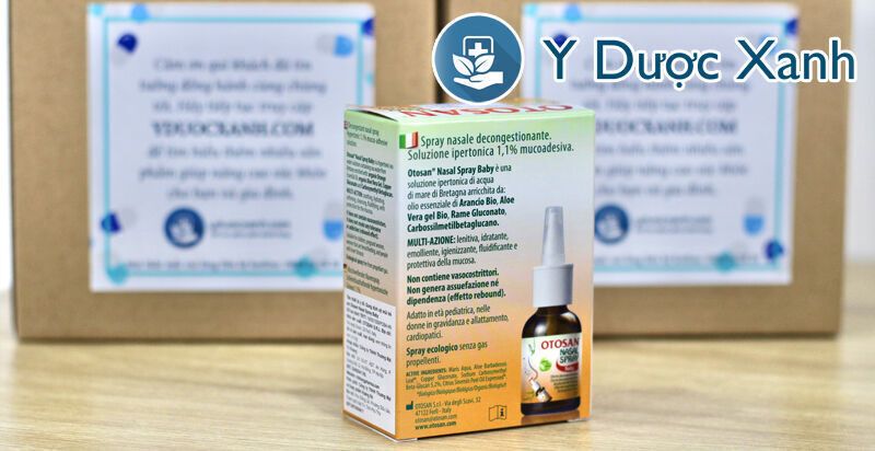 otosan nasal spray baby, 30ml, otosan xịt mũi, vệ sinh mũi cho bé, trẻ sơ sinh của ý