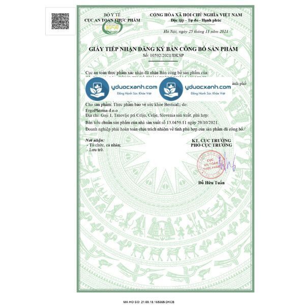 bestical, 120ml, siro hỗ trợ phát triển chiều cao cho trẻ nhỏ trên 4 tháng tuổi của slovenia