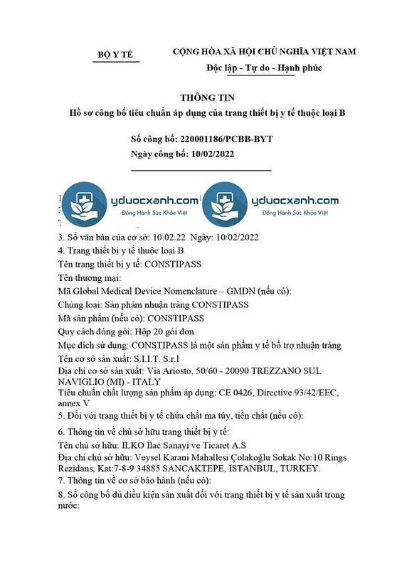 constipass macrogol 3350, 20 gói, bột trị táo bón cho trẻ nhỏ, người lớn của ý