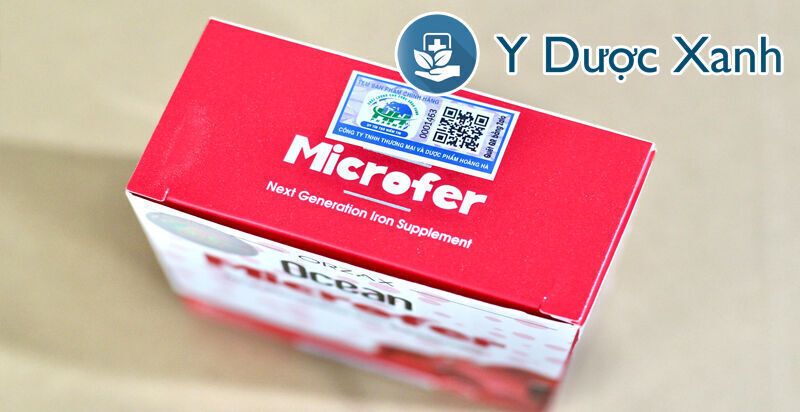 ocean microfer, 30ml, nhỏ giọt bổ sung sắt cho trẻ sơ sinh từ 1 tháng tuổi của châu âu