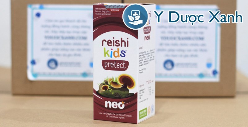 reishi kids protect, 150 ml, siro hỗ trợ tăng đề kháng cho bé, trẻ em từ 6 tháng tuổi của tây ban nha