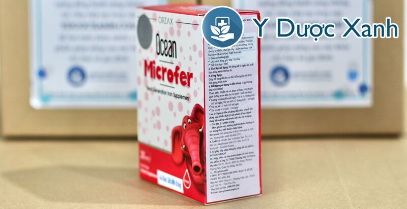 ocean microfer, 30ml, nhỏ giọt bổ sung sắt cho trẻ sơ sinh từ 1 tháng tuổi của châu âu
