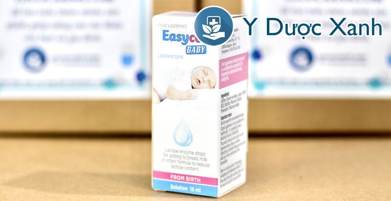 easycol baby, 15ml, dung dịch nhỏ giọt bổ sung enzym lactase cho bé, trẻ nhỏ của tây ban nha