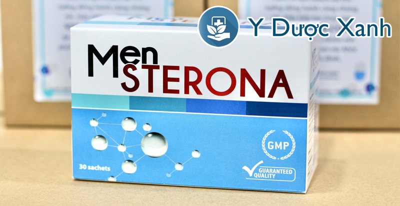 mensterona, 30 gói, thuốc uống bổ tinh trùng, tăng khả năng thụ thai cho nam giới của ba lan