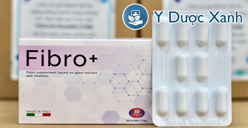 fibro + 30 viên, viên uống điều hòa kinh nguyệt, cân bằng nội tiết tố cho phụ nữ của ý