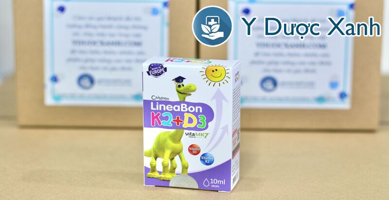 lineabon k2+d3, 10ml, nhỏ giọt tăng hấp thu canxi cho trẻ em, trẻ sơ sinh của châu âu