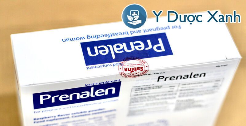 thảo dược prenalen, 14 gói, bột uống tăng đề kháng cho bà bầu, sau sinh của châu âu