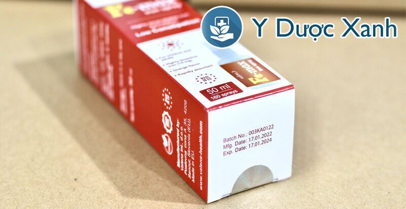 fe-max iron spray, sắt dạng xịt cho bé trên 12 tháng tuổi của slovenia