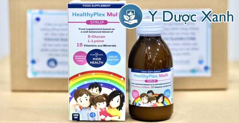 healthyplex multi syrup, 150ml, siro tăng cường sức đề kháng cho trẻ em, trẻ sơ sinh của ý