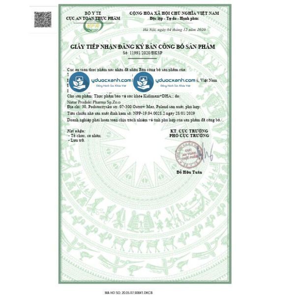 kidimam dha, 60 viên, viên uống bổ sung vitamin & dha cho phụ nữ mang thai