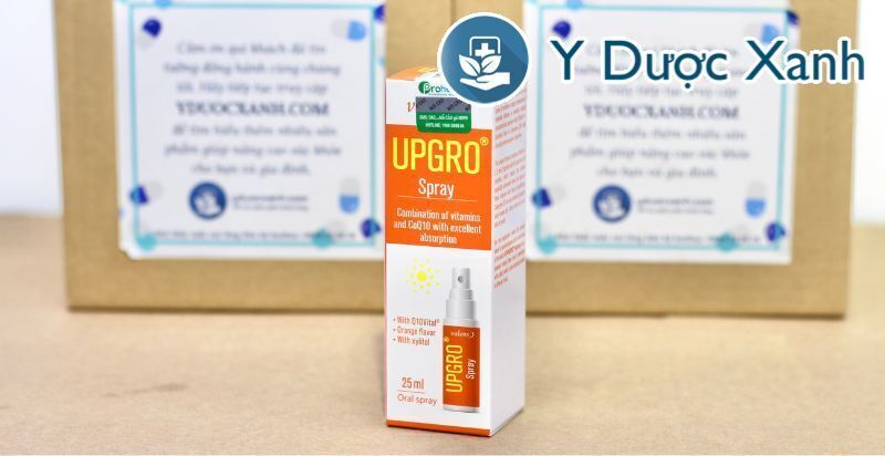 upgro spray, 25ml, xịt bổ sung vitamin tổng hợp, hỗ trợ tăng sức đề kháng cho cơ thể