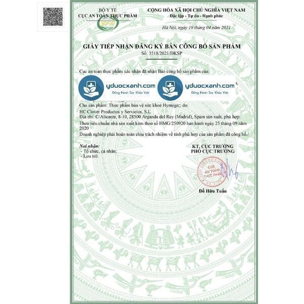 hymega, 30 viên, viên uống bổ sung dha cho bà bầu, sau sinh của tây ban nha