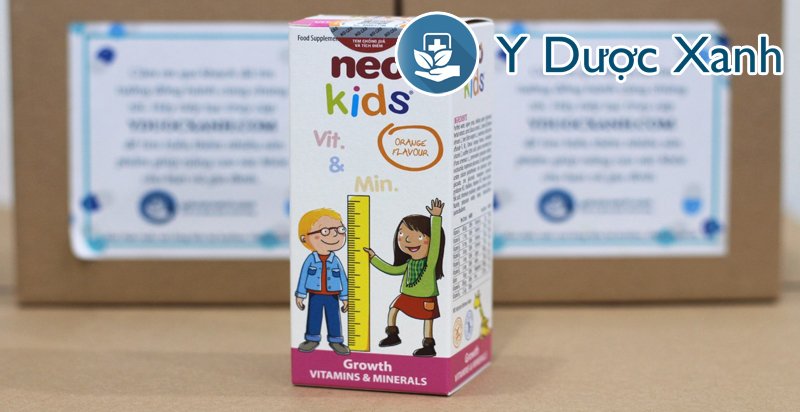 neo kids growth, 150ml, siro bổ sung vitamin và khoáng chất tổng hợp cho bé từ 6 tháng của tây ban nha