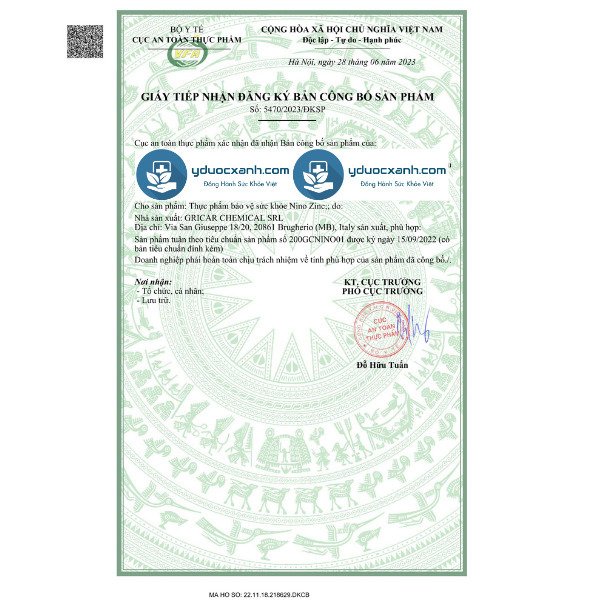 imochild nino zinc, 30ml, siro hỗ trợ tăng cường sức đề kháng cho trẻ sơ sinh, trẻ em của ý