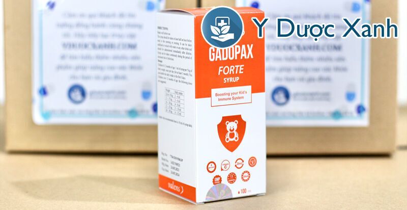gadopax forte, 100ml, siro tăng sức đề kháng cho bé, trẻ sơ sinh của slovenia