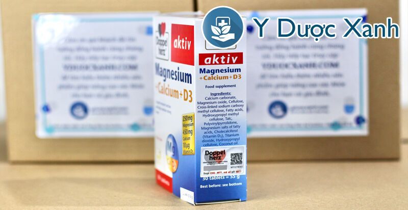 magnesium+calcium+d3, 30 viên, viên uống bổ sung calcium d3 cho người lớn của đức