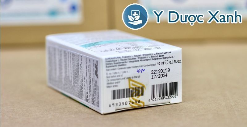 probiotic l. reuteri drops, 10ml, men vi sinh bổ sung lợi khuẩn, hỗ trợ cân bằng hệ vi sinh đường ruột của ý