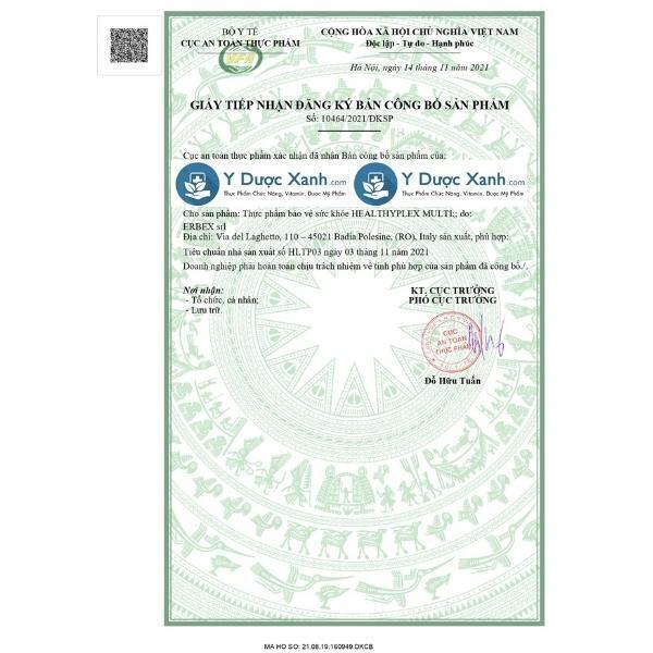 healthyplex multi syrup, 150ml, siro tăng cường sức đề kháng cho trẻ em, trẻ sơ sinh của ý