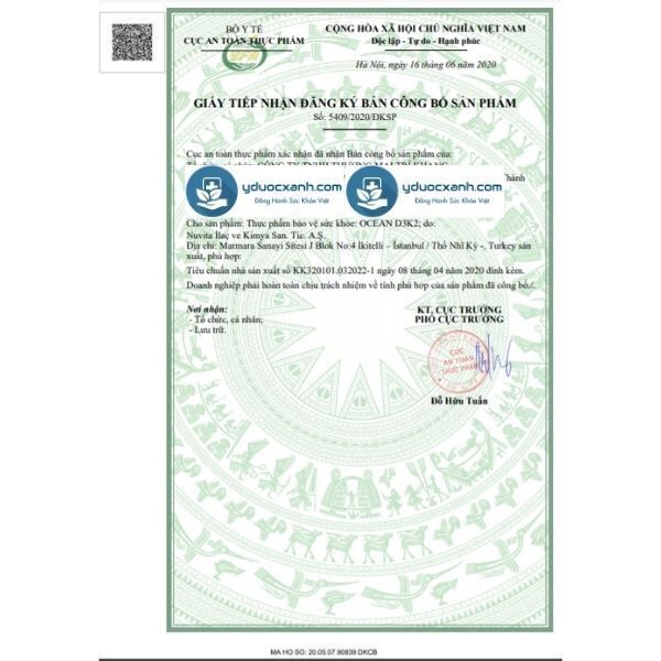 ocean d3 k2, 20ml, hỗ trợ phát triển xương, chiều cao cho bé, trẻ sơ sinh của thổ nhĩ kỳ