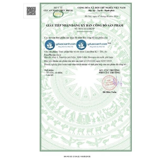 lineabon k2+d3, 10ml, nhỏ giọt tăng hấp thu canxi cho trẻ em, trẻ sơ sinh của châu âu