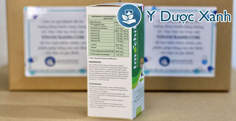 imochild, 125ml, siro tăng đề kháng miễn dịch cho trẻ nhỏ từ 1 tuổi của pháp