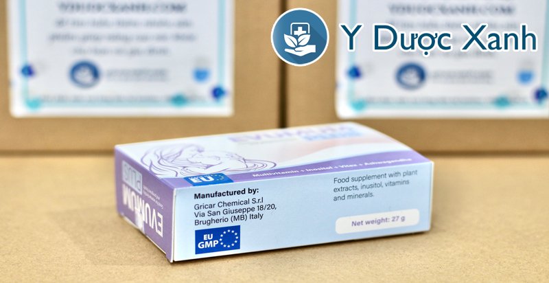 evumum plus, 30 viên, viên uống vitamin tổng hợp cho phụ nữ mang thai của ý