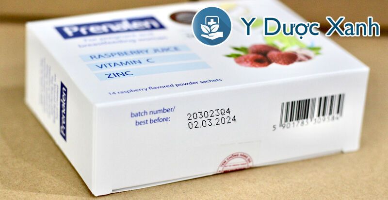 thảo dược prenalen, 14 gói, bột uống tăng đề kháng cho bà bầu, sau sinh của châu âu