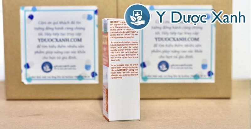 upgro spray, 25ml, xịt bổ sung vitamin tổng hợp, hỗ trợ tăng sức đề kháng cho cơ thể