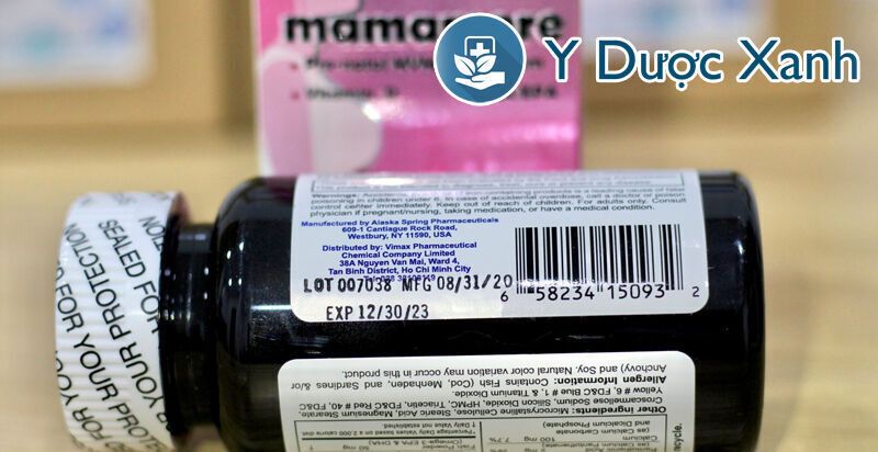 mamamore, 30 viên, viên uống vitamin tổng hợp, hỗ trợ phát triển thai nhi cho bà bầu của mỹ