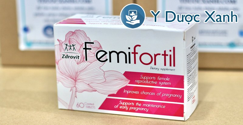 femifortil, 60 viên, viên uống bổ trứng, hỗ trợ và tăng cường khả năng thụ thai ở nữ giới của ba lan