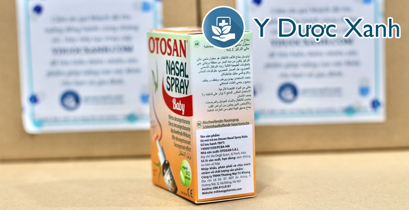 otosan nasal spray baby, 30ml, otosan xịt mũi, vệ sinh mũi cho bé, trẻ sơ sinh của ý