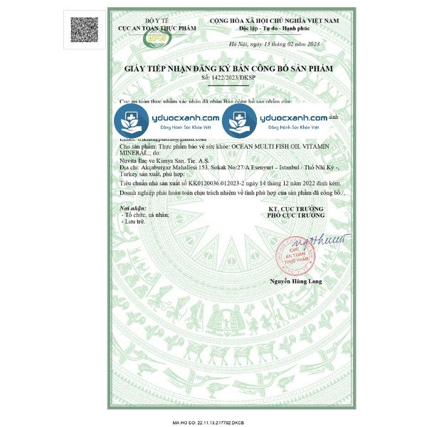 ocean fish oil, 150ml, siro dầu cá hỗ trợ tăng khả năng chống oxy hóa, tốt cho não bộ và mắt cho trẻ sơ sinh của thổ nhĩ kì