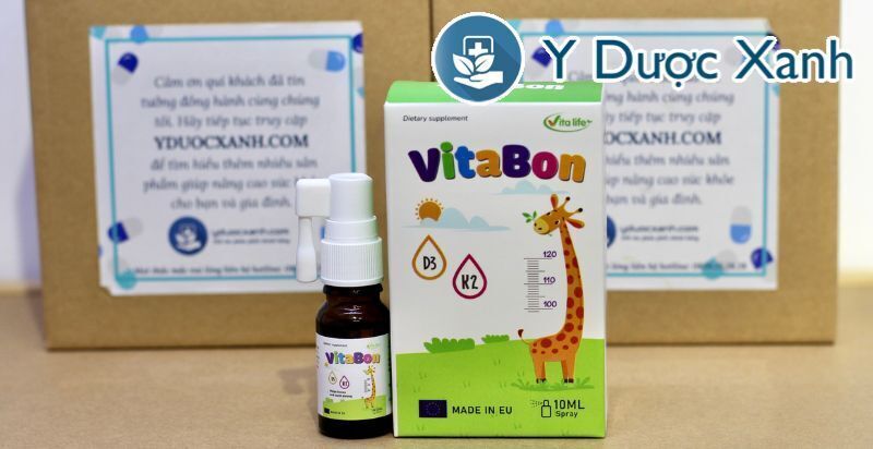 vitabon d3+k2, 10ml, siro nhỏ giọt bổ sung vitamin d3 k2 cho trẻ của ba lan