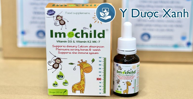 imochild d3 k2, 20ml, dung dịch nhỏ giọt d3 k2 cho trẻ sơ sinh, trẻ em của tây ban nha