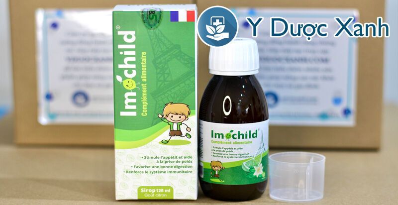imochild, 125ml, siro tăng đề kháng miễn dịch cho trẻ nhỏ từ 1 tuổi của pháp