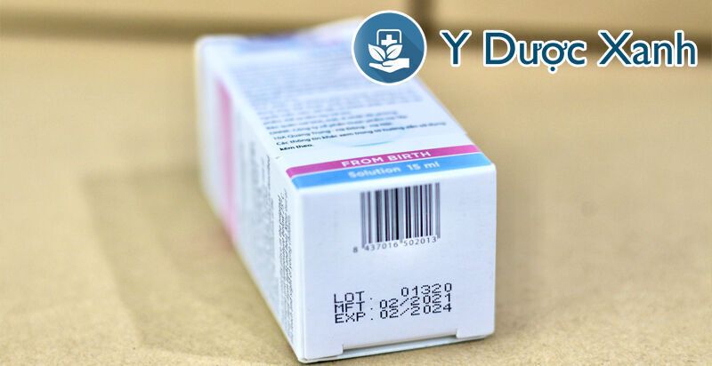 easycol baby, 15ml, dung dịch nhỏ giọt bổ sung enzym lactase cho bé, trẻ nhỏ của tây ban nha