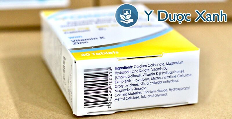 c d3, 30 viên, viên uống bổ sung vitamin d3 cho trẻ em trên 6 tuổi và người lớn của anh