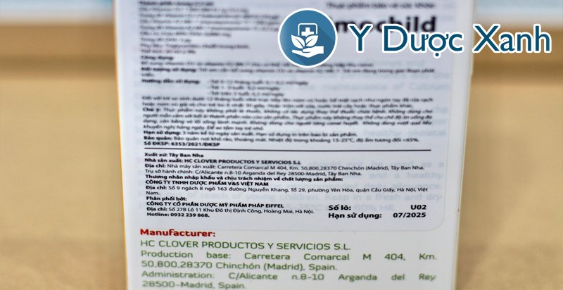 imochild d3 k2, 20ml, dung dịch nhỏ giọt d3 k2 cho trẻ sơ sinh, trẻ em của tây ban nha